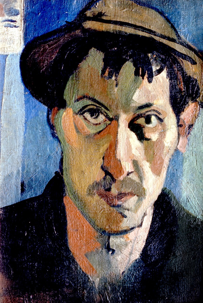 Porträtt av Andre Derain ca 1905-06 (olja på duk) av Andre Derain