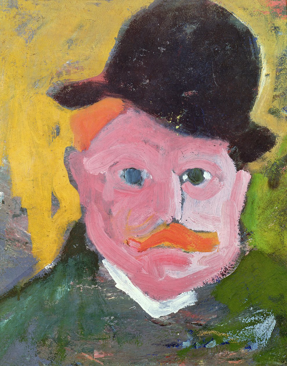 Porträtt av Maurice de Vlaminck (1876-1958) 1905 (olja på duk) av Andre Derain