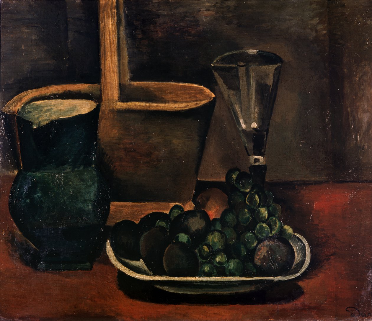 Stilleben (olja på duk) av Andre Derain