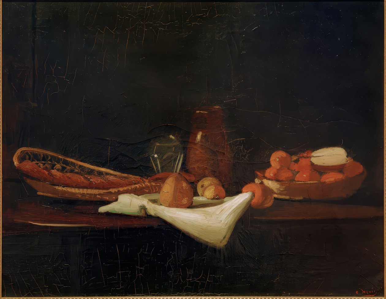 Stilleben med bröd av Andre Derain