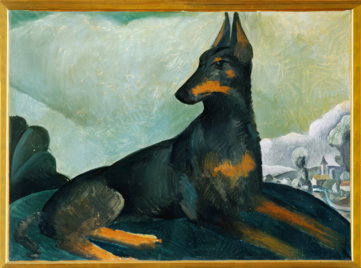 Konstnärens hund av Andre Derain