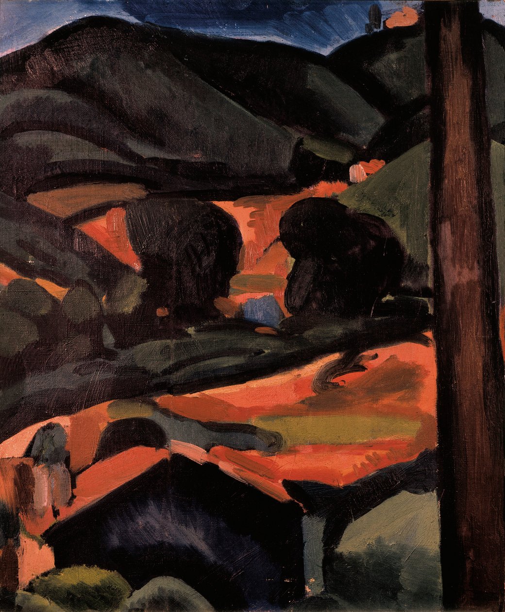 The Hills av Andre Derain