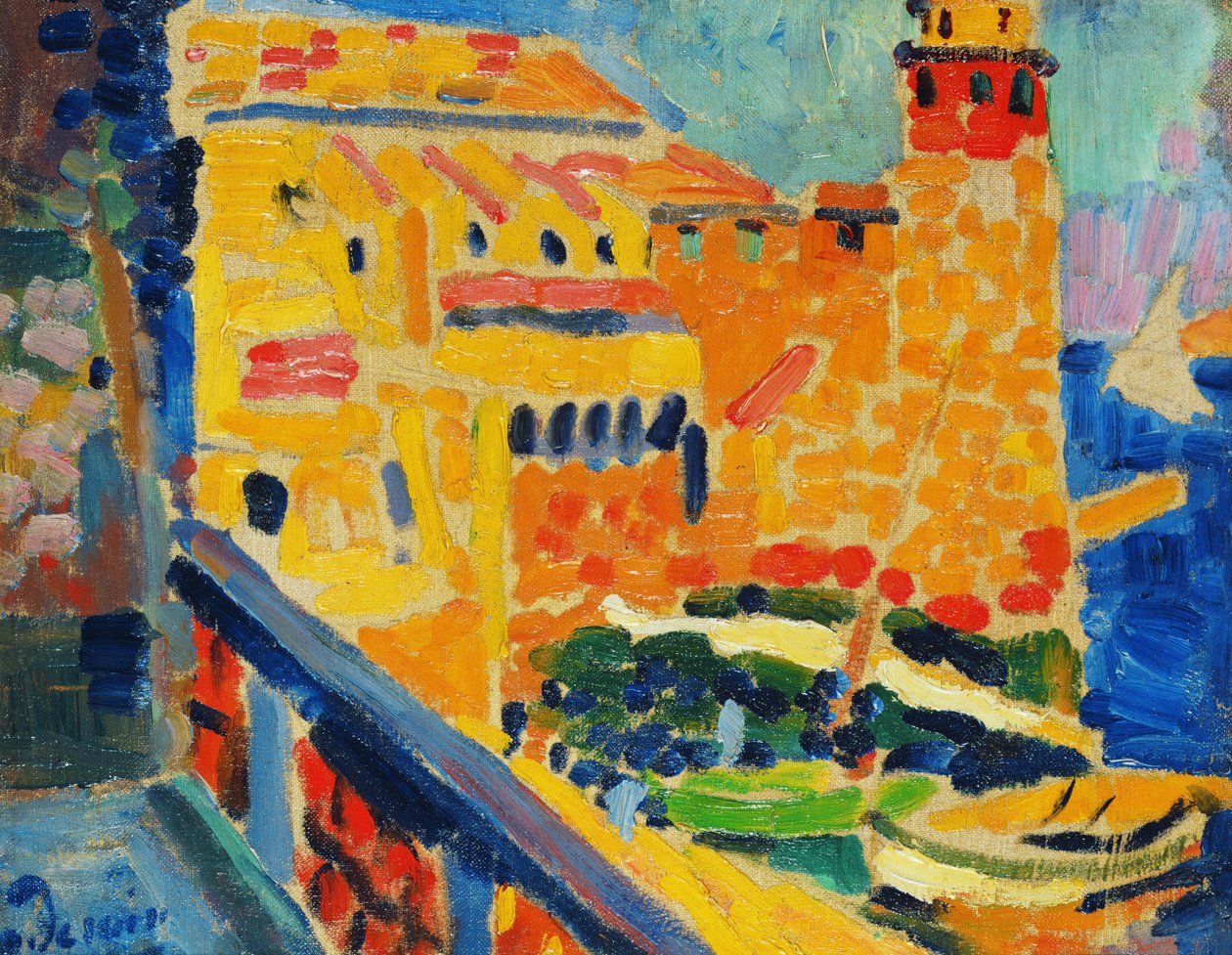 Fyren vid Collioure av Andre Derain
