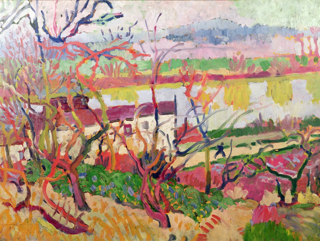 Floden eller, sommareftermiddag av Andre Derain
