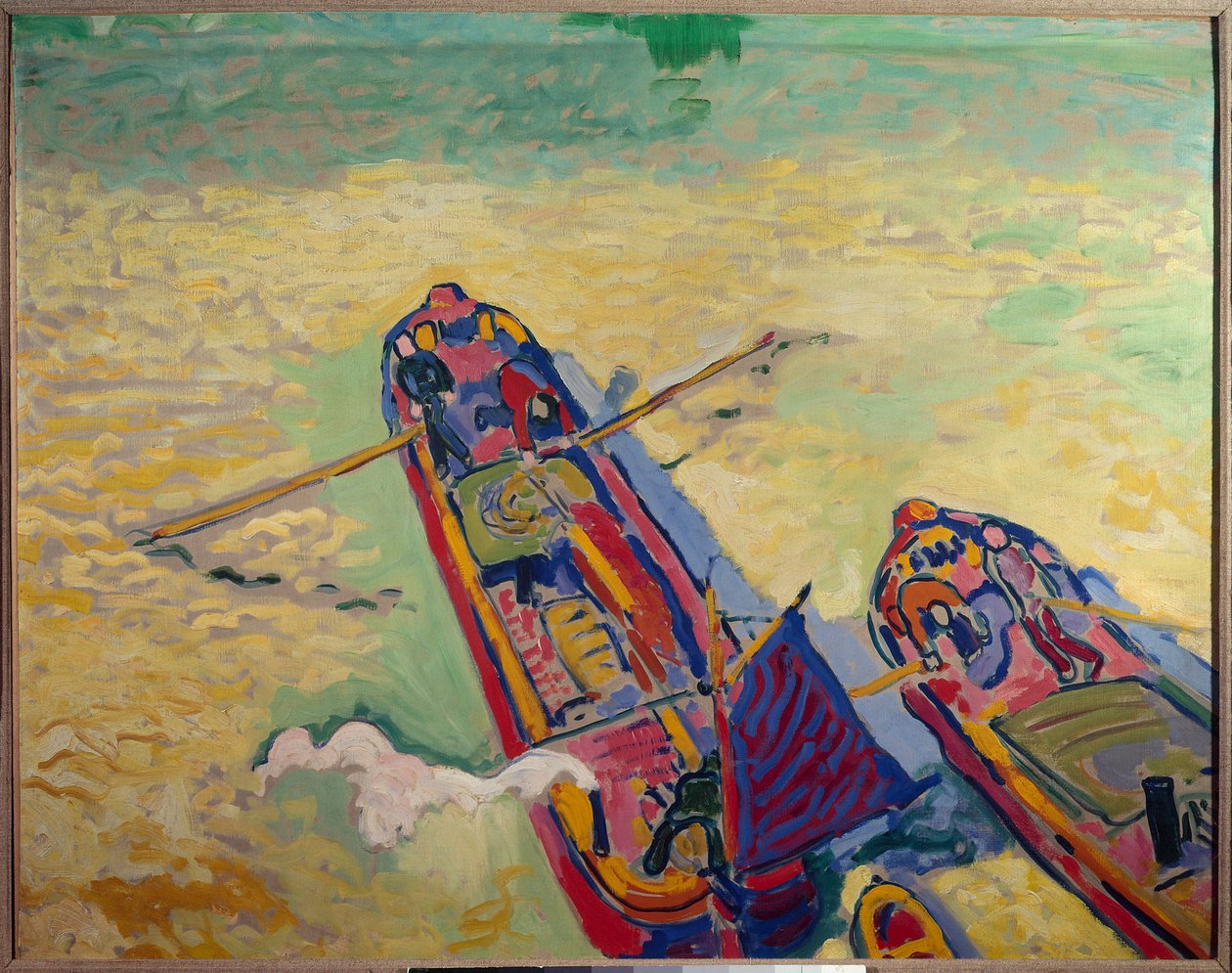 De två pråmarna av Andre Derain