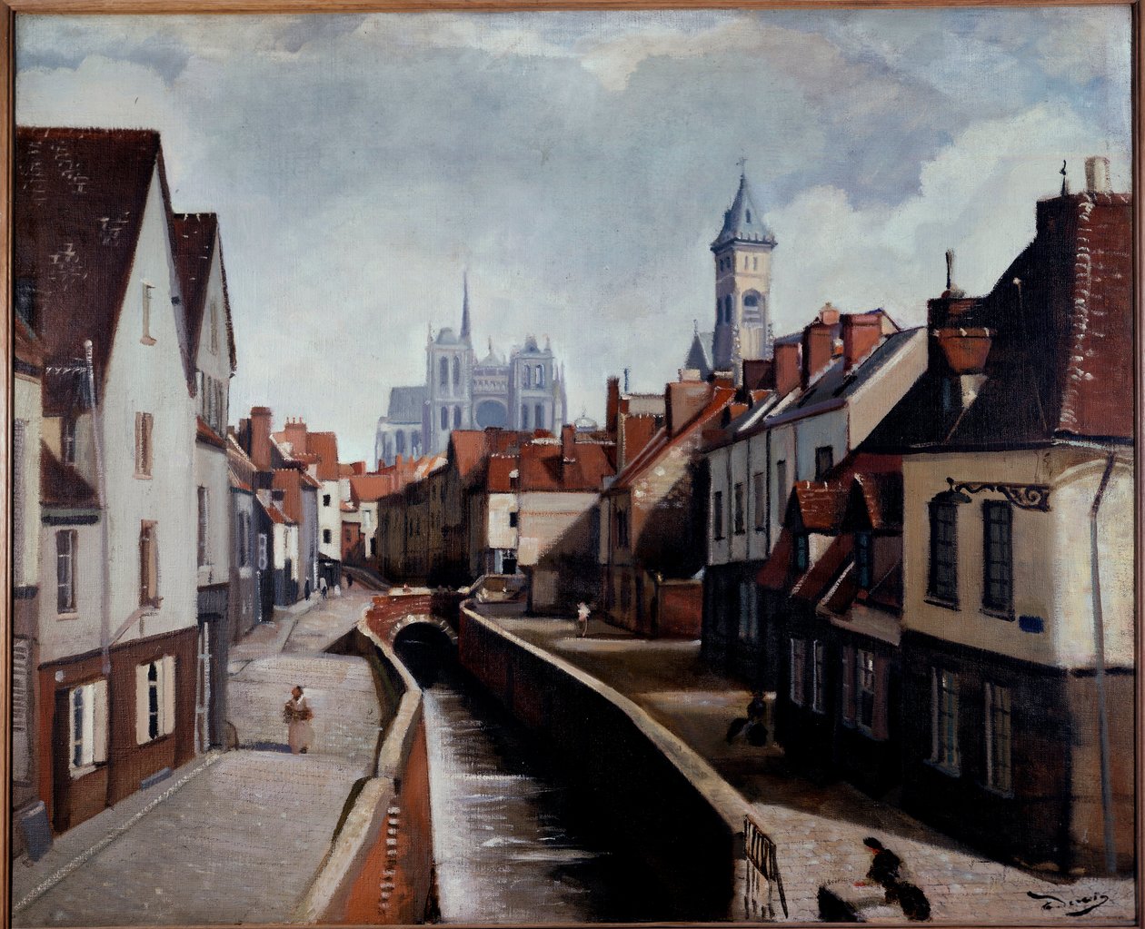 Utsikt över Amiens av Andre Derain