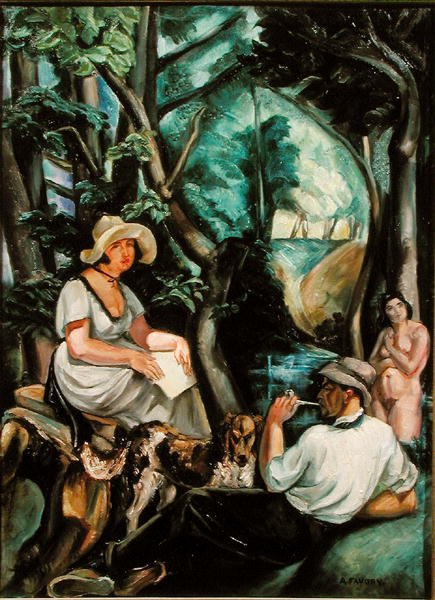 Eftermiddag i Quercy, 1920-21 av Andre Favory