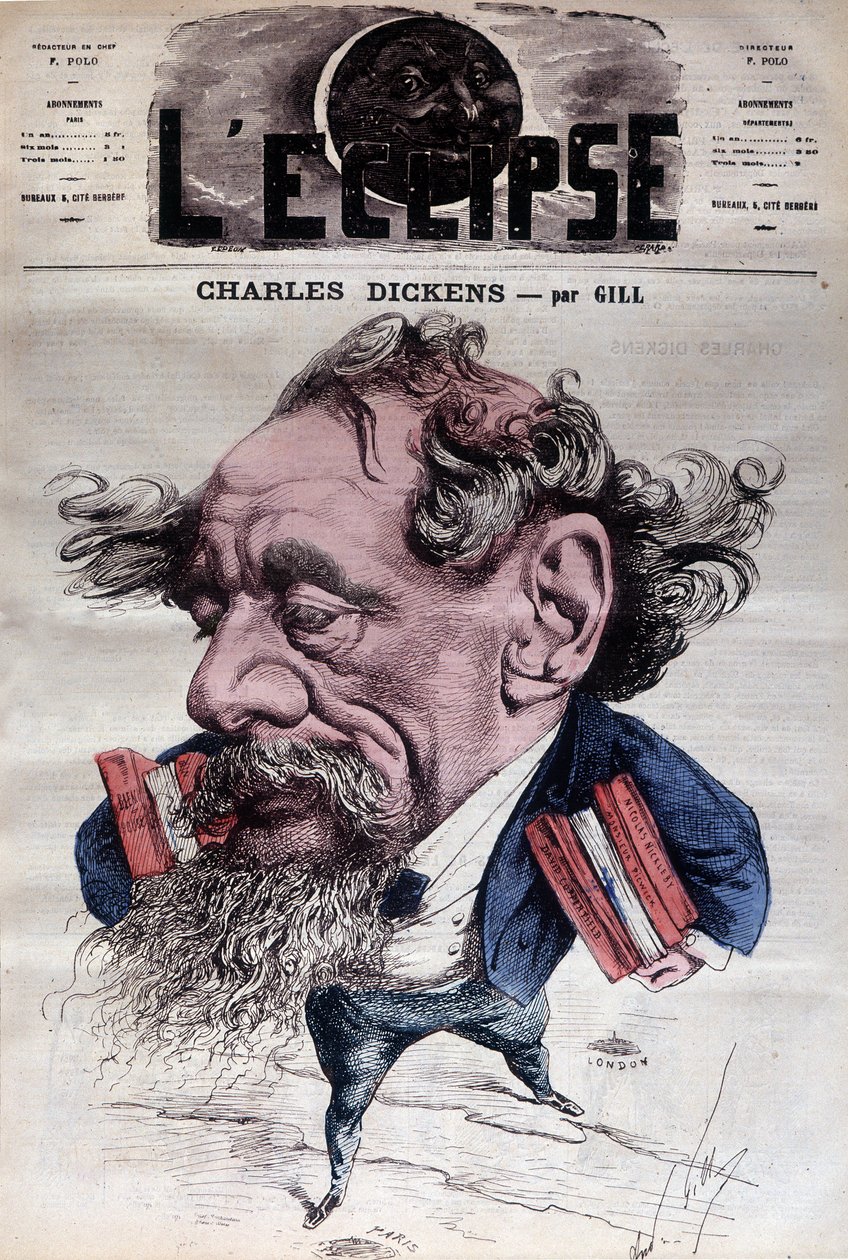 Charles Dickens - av Gill i "" L