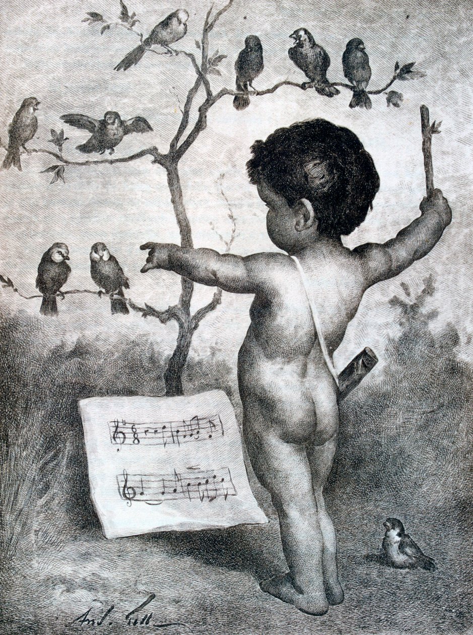 Teckning av André Gill, 1927 av Andre Gill