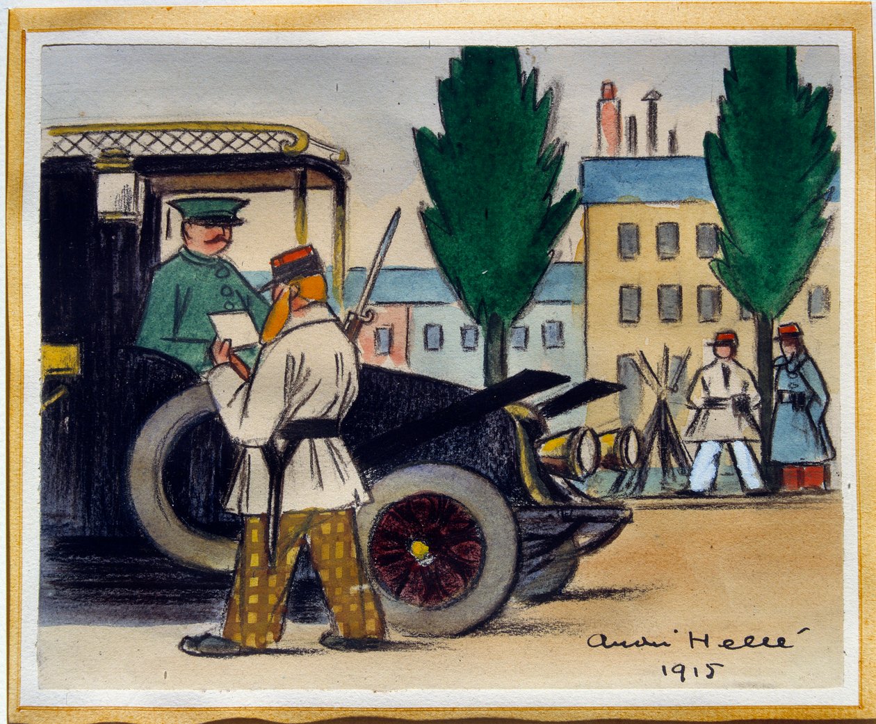 Taxibilar i Paris (skapad 1 september av Andre Helle