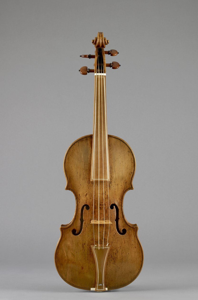 Violin (Charles IX) 1564 (furu, lönn och elfenben) av Andrea Amati