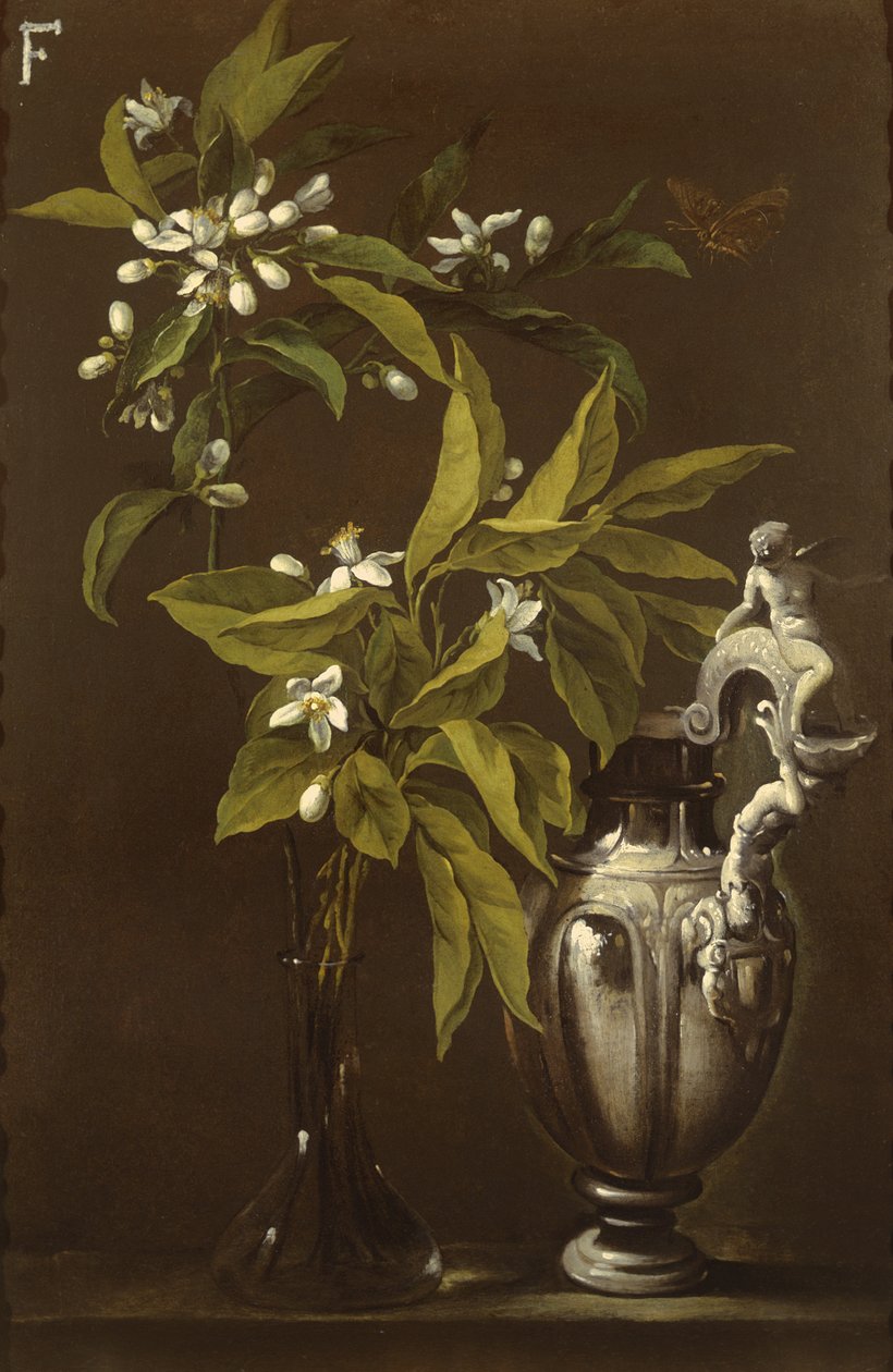 Stilleben med blommor och en vas av Andrea Belvedere