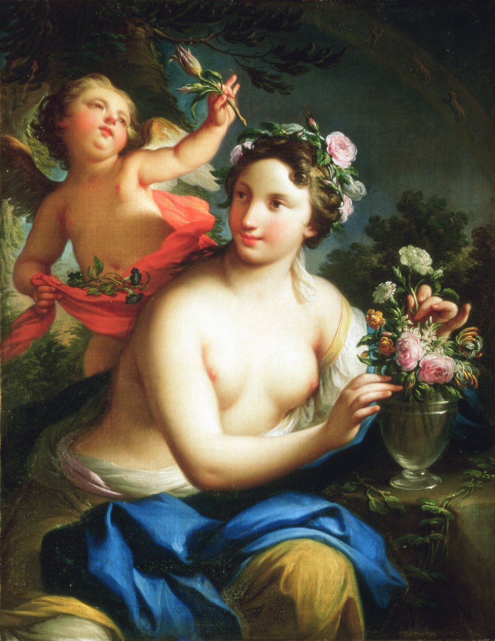 Allegori om våren, ca 1760 av Andrea Casali