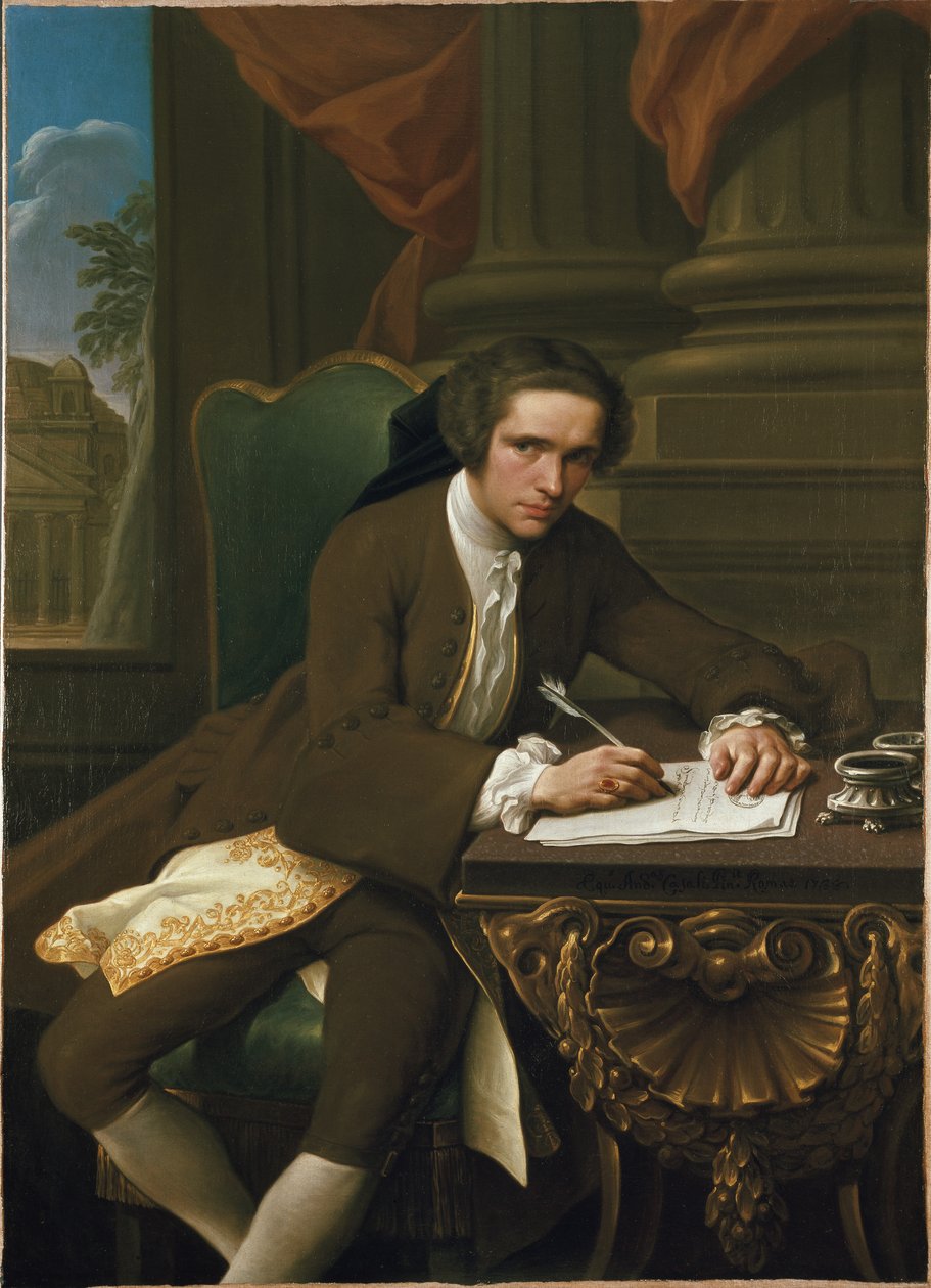 Porträtt av Sir Charles Frederick, 1738 av Andrea Casali