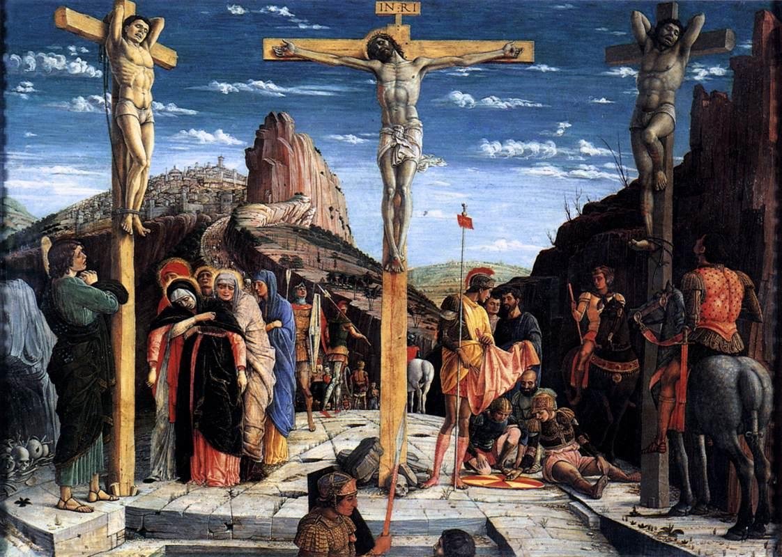 Crucifixion av Andrea Mantegna