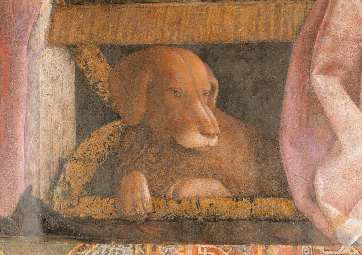 Lodovico III. Gonzaga med familj och hov av Andrea Mantegna