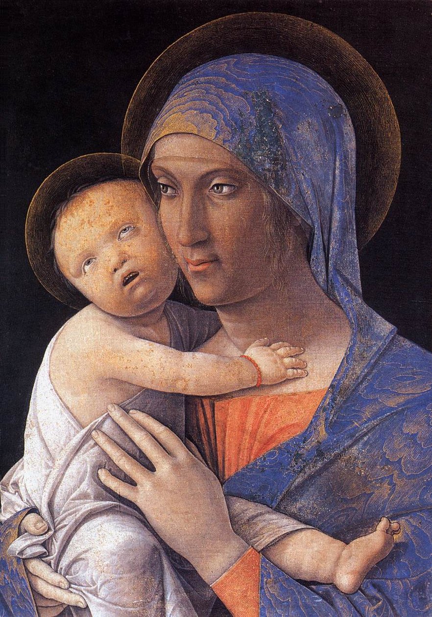 Madonna and Child av Andrea Mantegna
