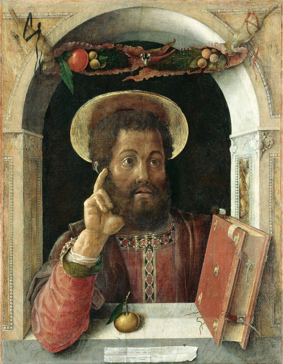 St. Mark the Evangelist av Andrea Mantegna