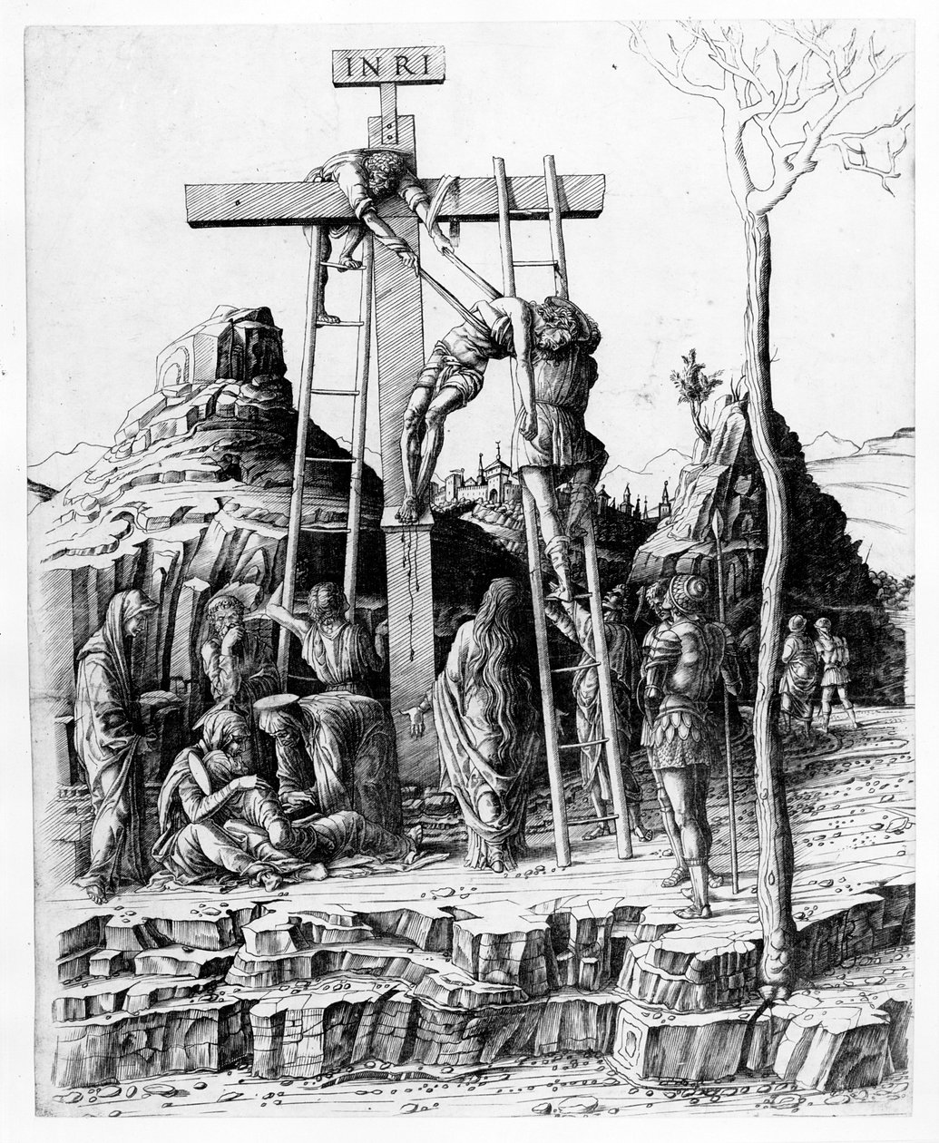 Nedgången från korset av Andrea Mantegna
