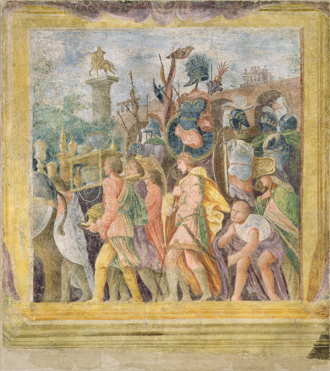Caesars triumf av Andrea Mantegna