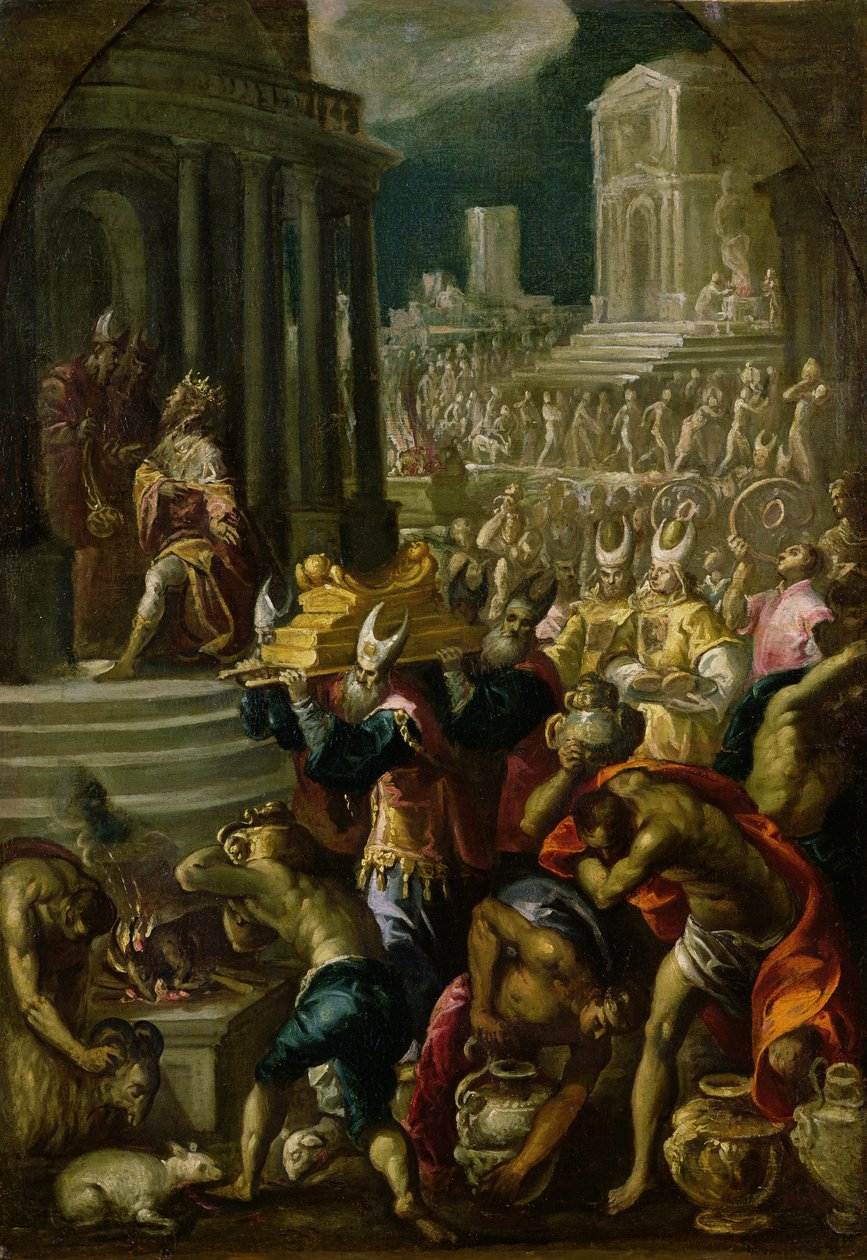 Invigning av Jerusalems tempel av Andrea Michieli