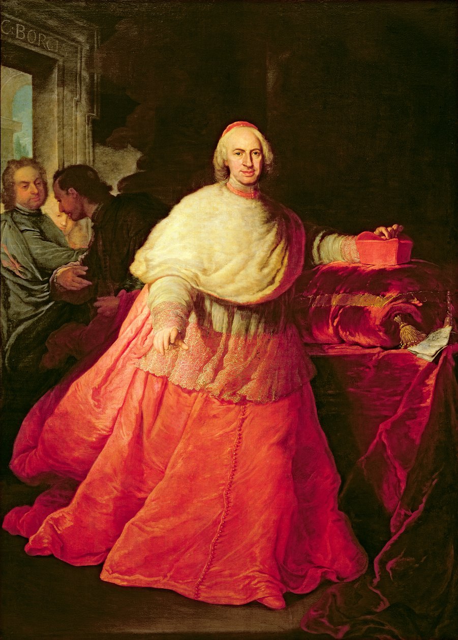 Kardinal Carlos de Borja, omkring 1721 av Andrea Procaccini