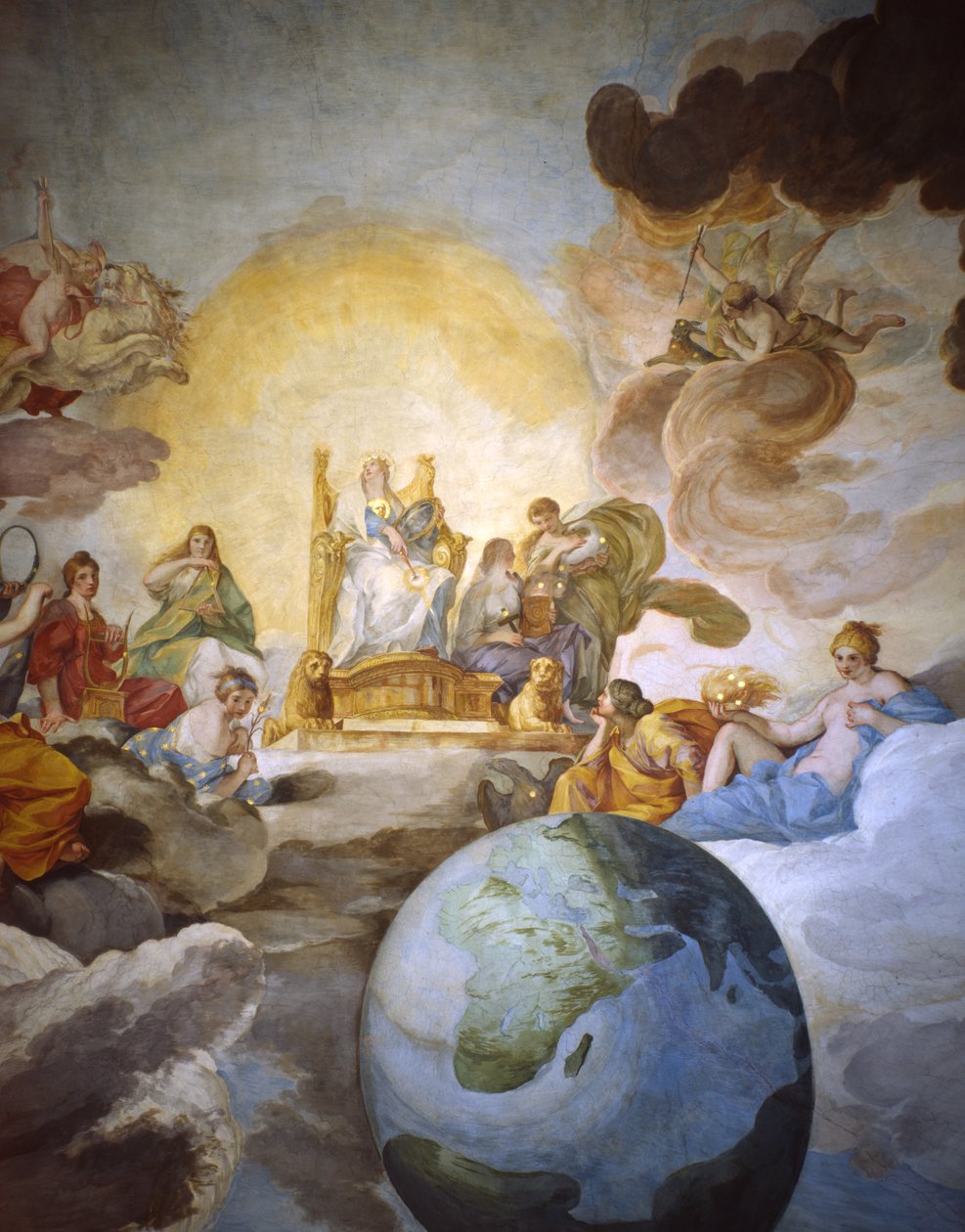 Allegori över den gudomliga visdomen, 1629-33 av Andrea Sacchi
