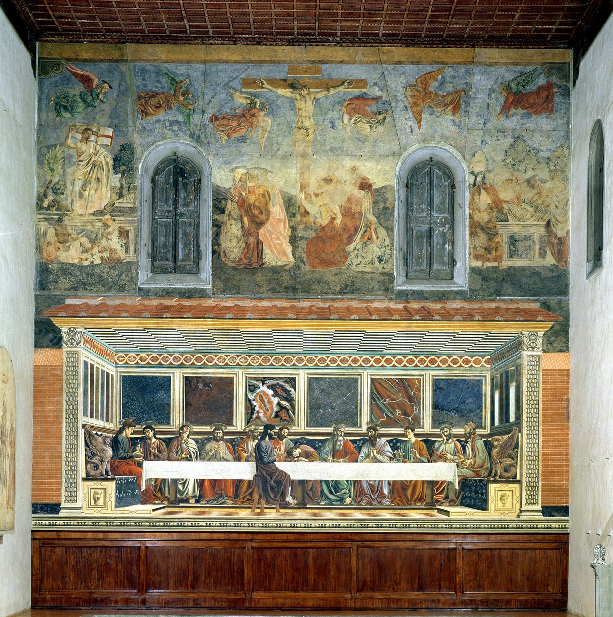 Sista måltiden av Andrea del Castagno
