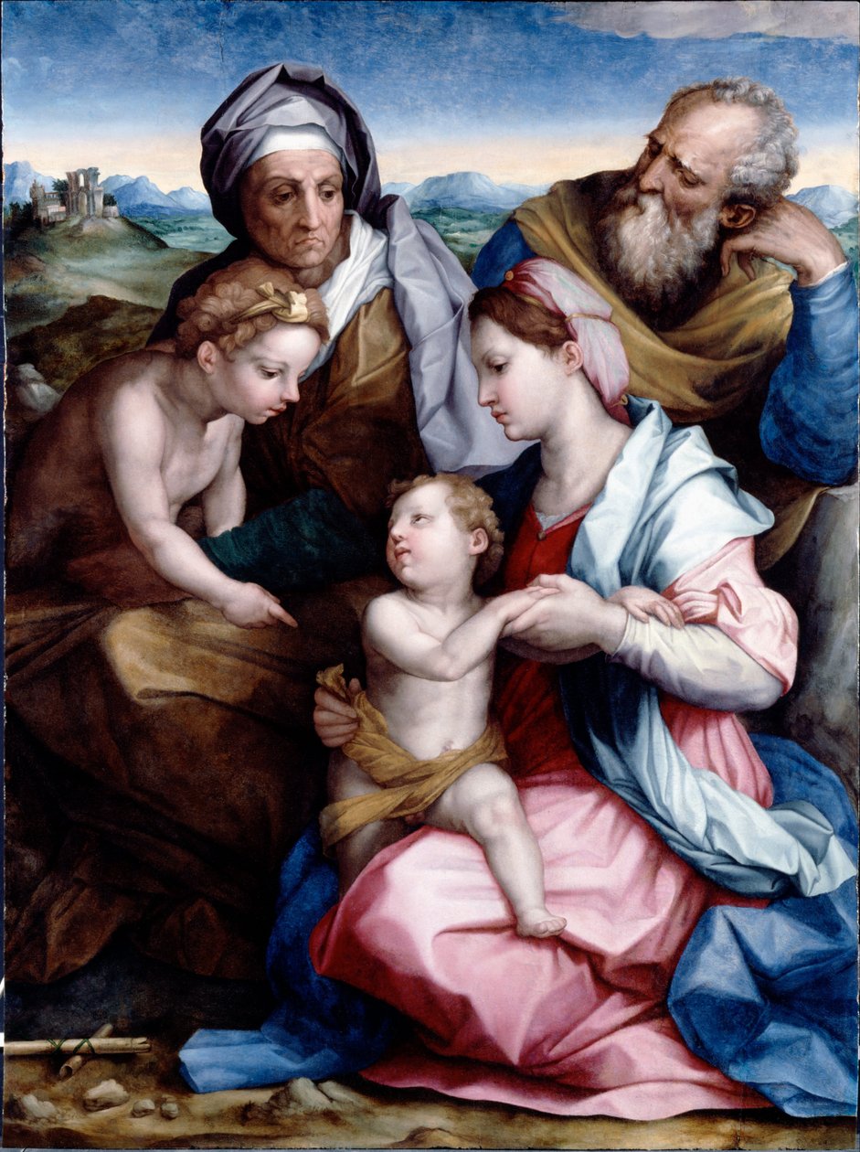 Holy Family av Andrea del Sarto
