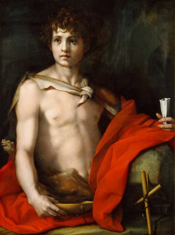 San Giovanni Battista av Andrea del Sarto