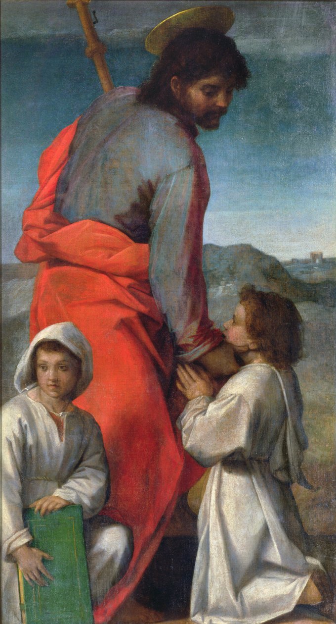 S:t Jakob, ca 1524-29 av Andrea del Sarto