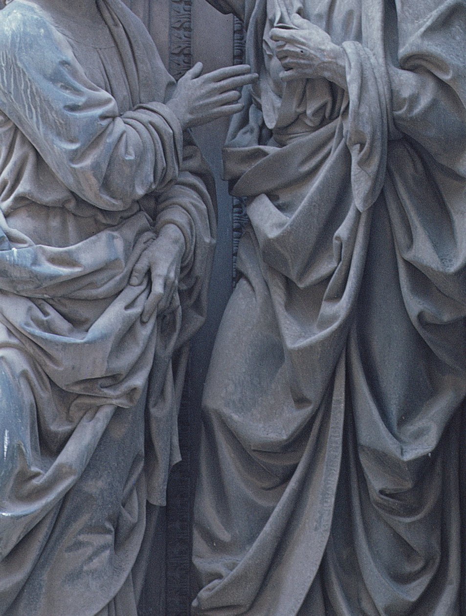 The Incredulity of St. Thomas, 1466-83 bronsdetalj av 241031 av Andrea del Verrocchio