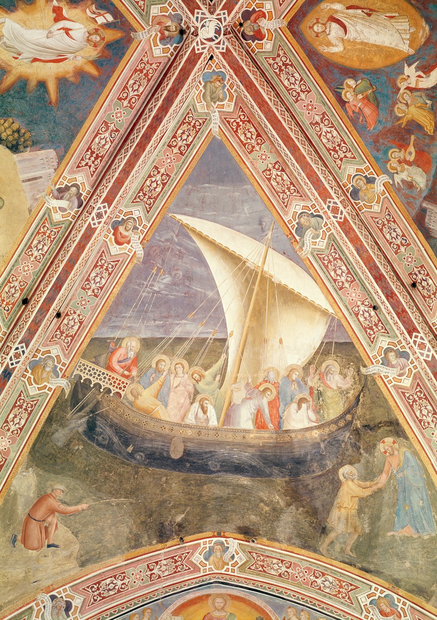 Petersbåten, ca 1366-1368 av Andrea di Bonaiuto