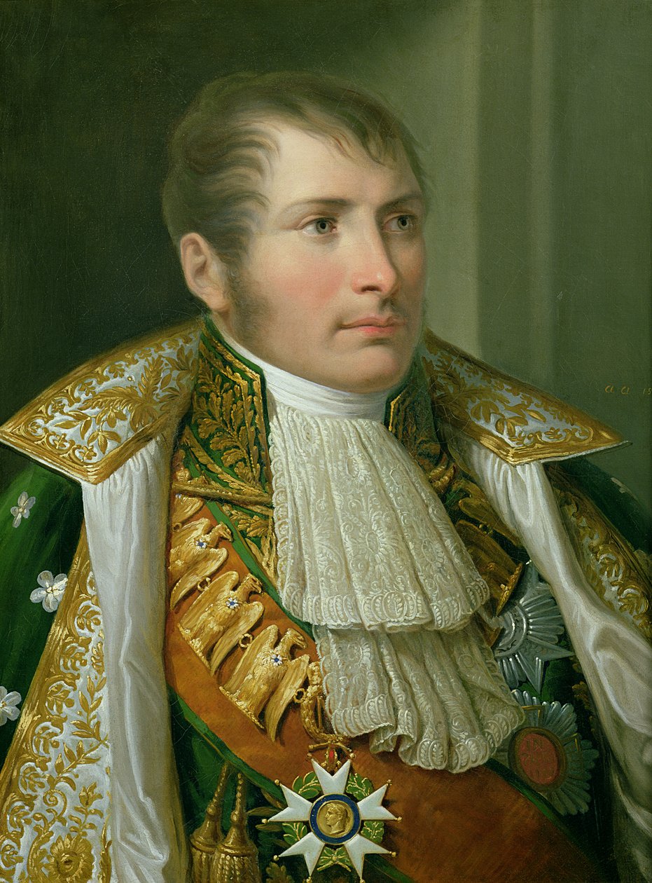Porträtt av prins Eugene de Beauharnais (1781-1824) vicekung av Italien och hertig av Leuchtenberg, 1810 av Andrea the Elder Appiani