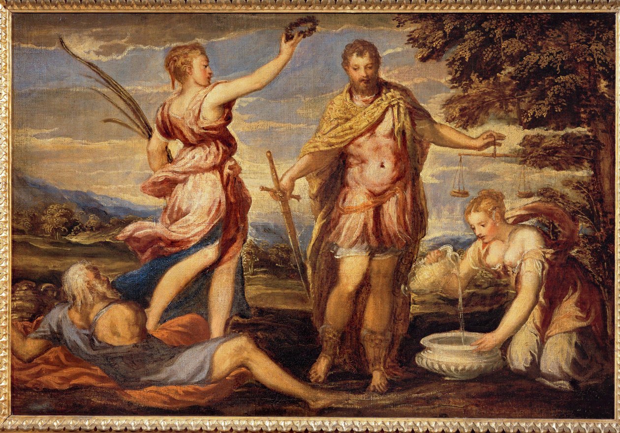 Scipio Africanus Omkring 1555/60 av Andrea (fl.1527/30-63) Schiavone