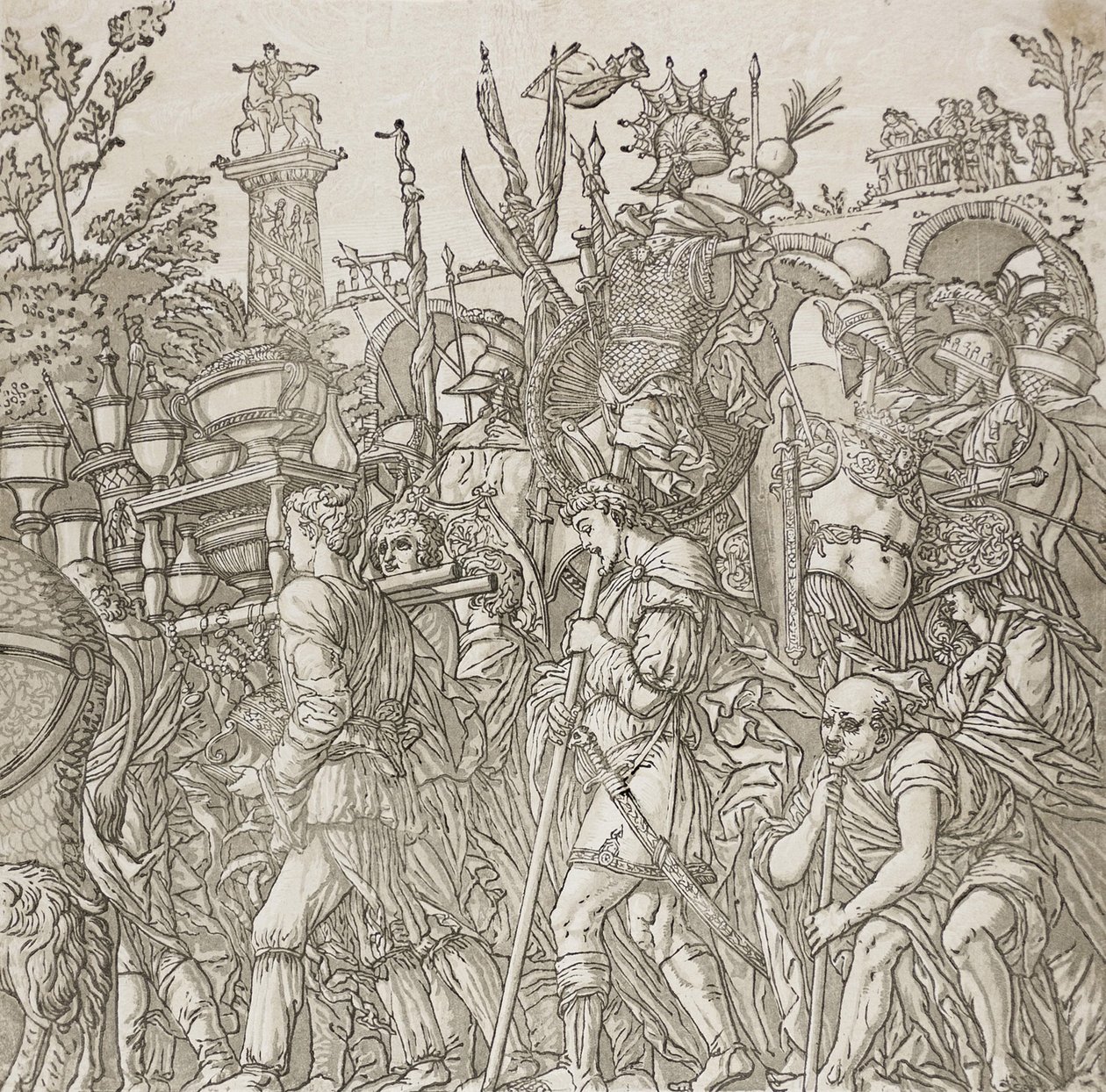 Caesars triumf, 1599 av Andrea Andreani