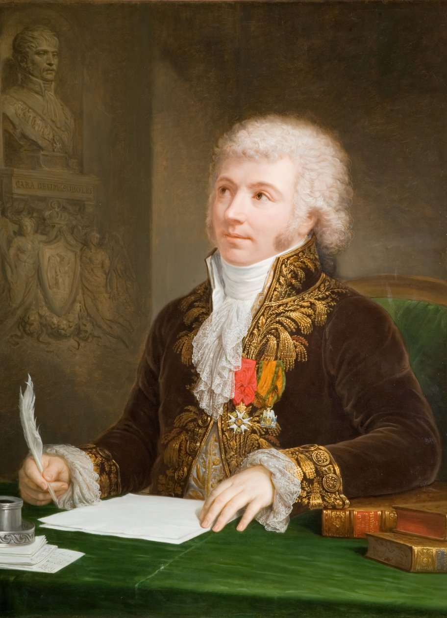 Porträtt av greve Nicholas Frochot, inte Etienne Pierre, Graf Mejan, 1806. av Andrea Appiani