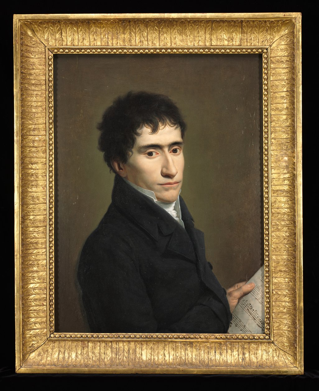 Porträtt av en musiker, ca. 1800. av Andrea Appiani