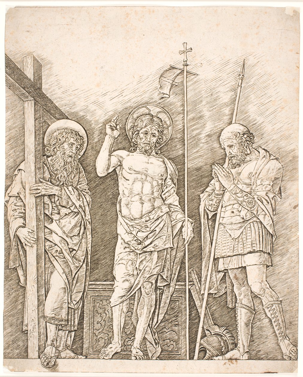 Den uppståndne Kristus av Andrea Mantegna
