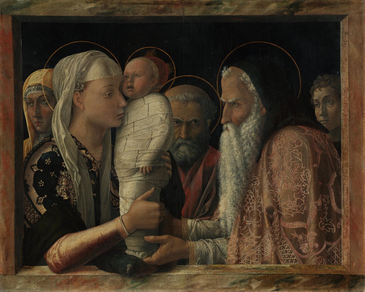 Kristus framställning i templet av Andrea Mantegna