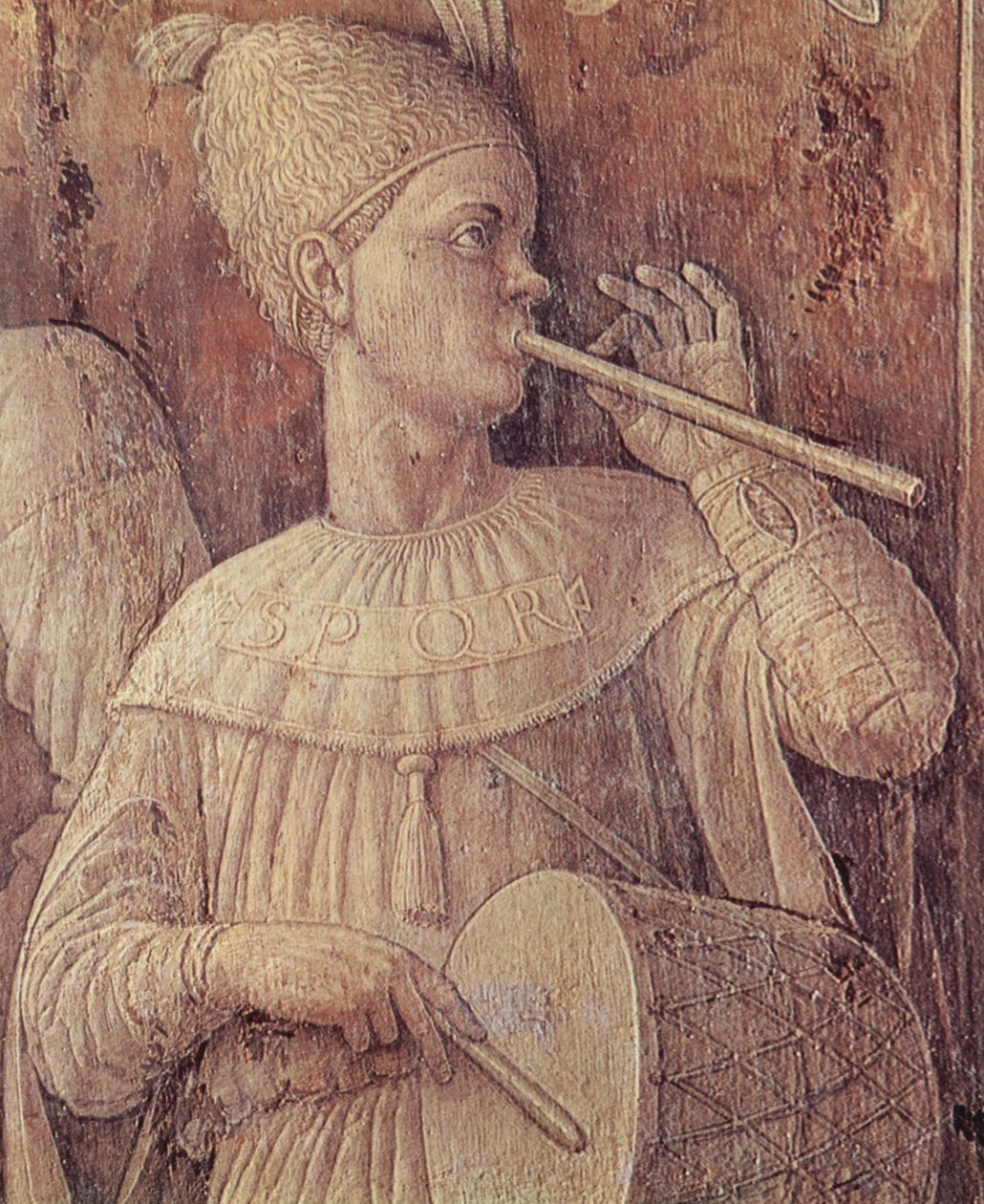 Tyska: Triumph des Scipio Införandet av Cybele-kulten i Rom av Andrea Mantegna