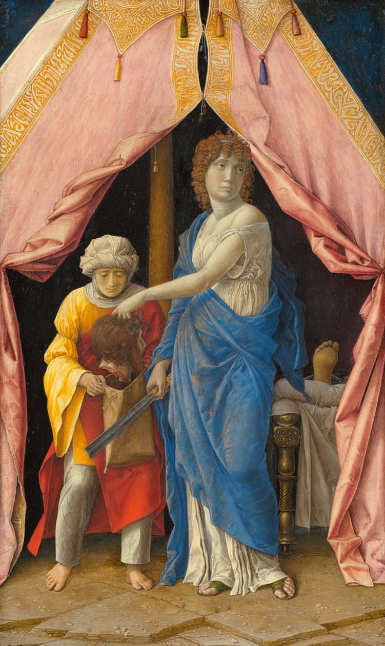 Judith med huvudet av Holofernes, ca. 14951500 av Andrea Mantegna