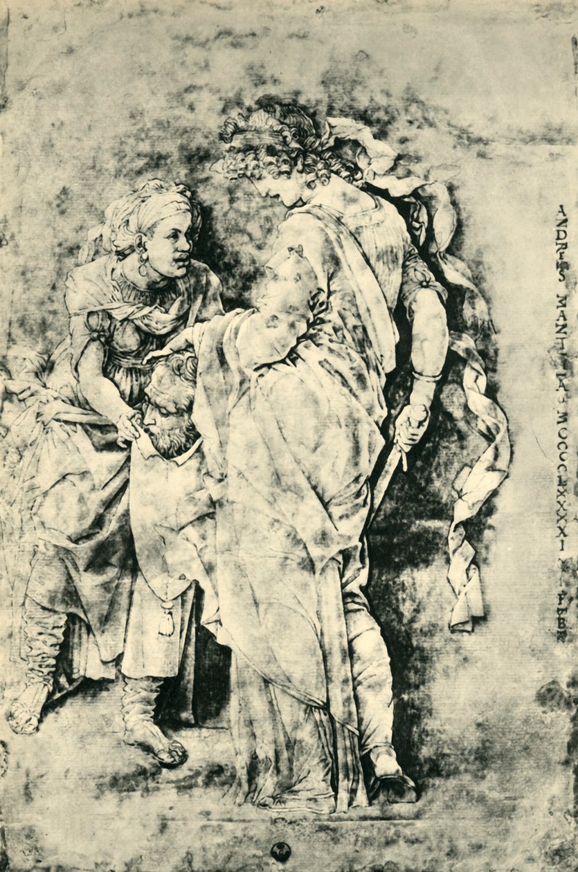 Judith med chefen för Holofernes, 1490-1495, 1943. av Andrea Mantegna