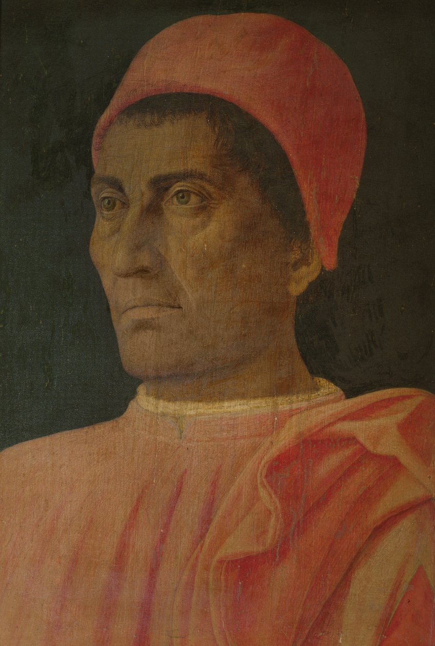 Porträtt av kardinal Carlo de Medici av Andrea Mantegna
