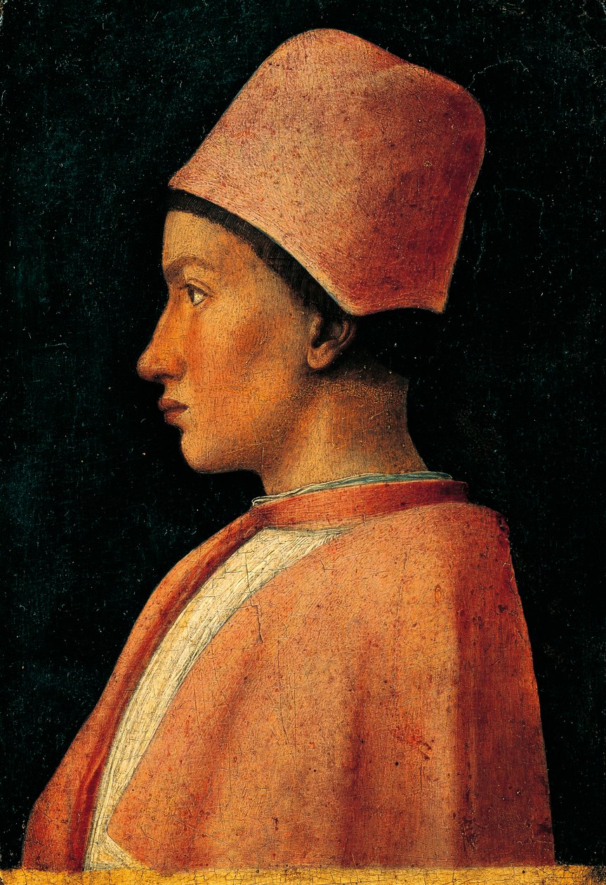 Porträtt av Francesco Gonzaga av Andrea Mantegna