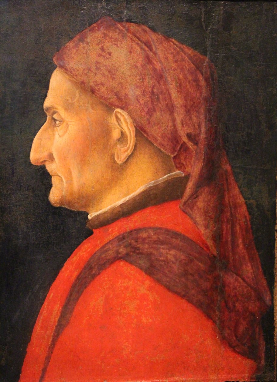 Profil av en man (Mantegna) av Andrea Mantegna