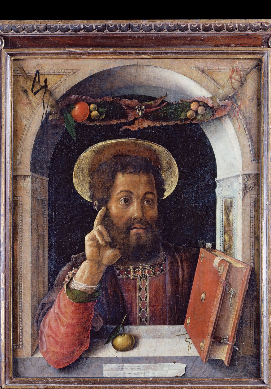 Evangelisten Markus av Andrea Mantegna