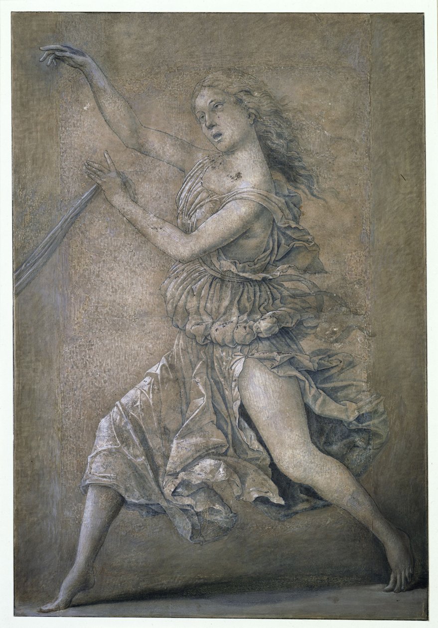 Dansande musa av Andrea Mantegna