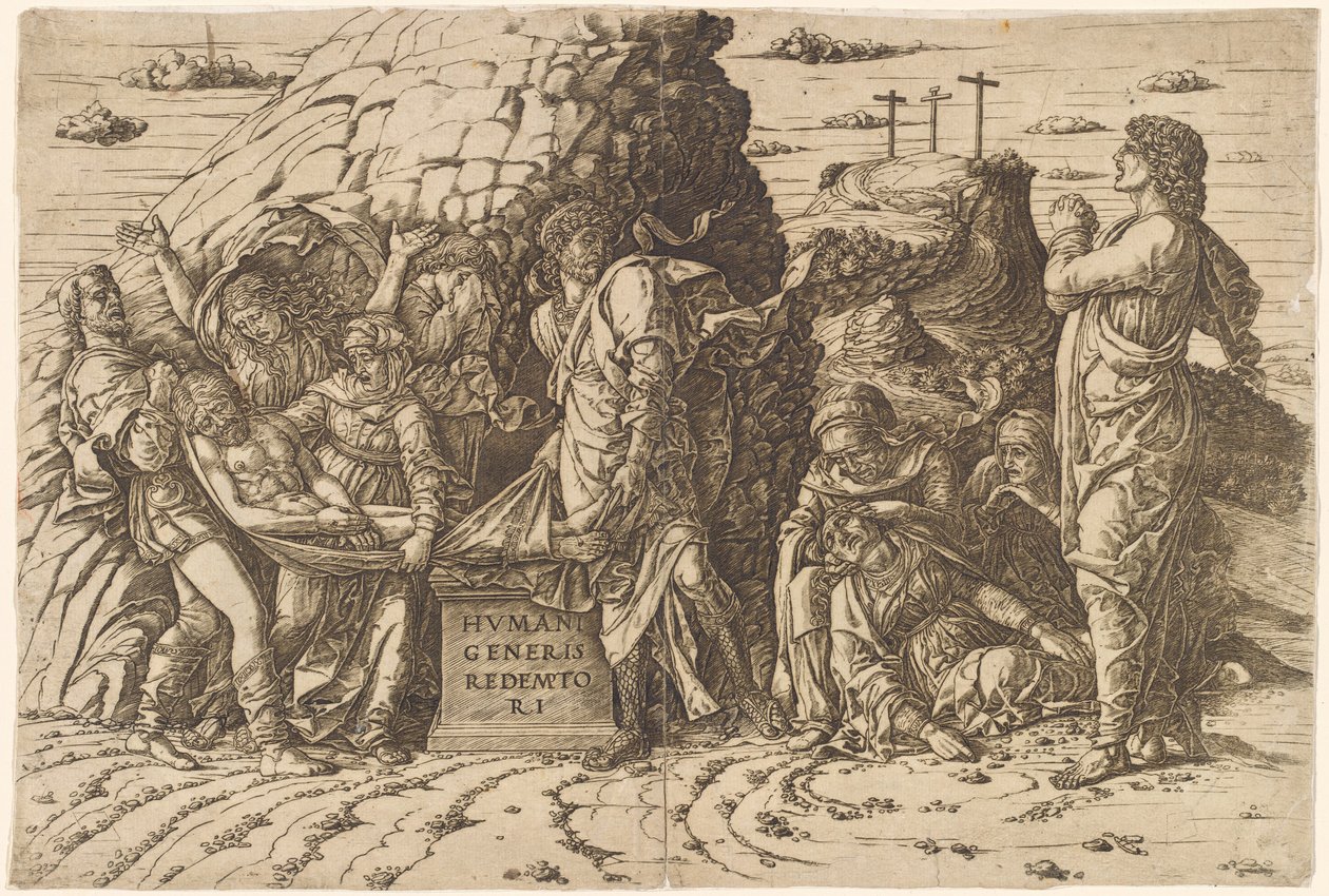 Gravläggningen av Andrea Mantegna