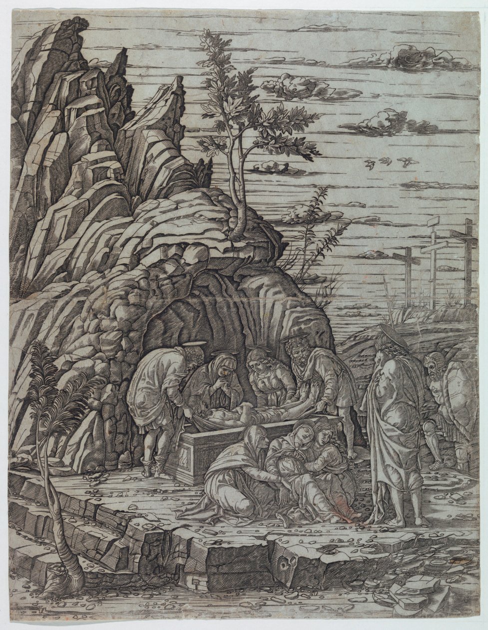 Gravläggningen av Andrea Mantegna